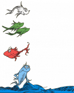 28+ Collection of One Fish Two Fish Red Fish Blue Fish Clipart ...