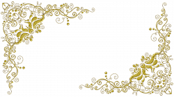 Molduras com arabescos dourados | Adressi | Pinterest | Clip art ...