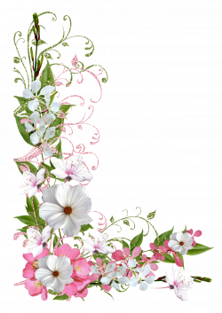 Pink and Green Spring Decor PNG Picture Clipart | картинки ...