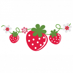 PPbN Designs - Strawberry Vine with Flowers, $0.50 (http://www ...