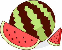 Watermelon free to use clip art 2 - Clipartix