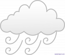 Windy Or Foggy Weather Clipart - Sweet Clip Art
