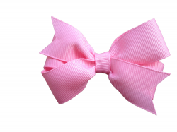 3 inch pink hair bow pink bow baby bow by BrownEyedBowtique ...