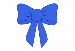 Blue Ribbon Bow Clipart - Blue Bow Clipart Free PNG Images ...