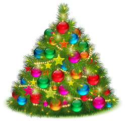 Large Transparent Decorated Christmas Tree PNG Clipart | Gallery ...