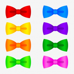 Colorful Gentleman Bows Collection, Bow, Gentleman Bow, Bow ...