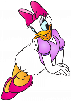 Daisy Duck Free PNG Clip Art Image | Gallery Yopriceville - High ...