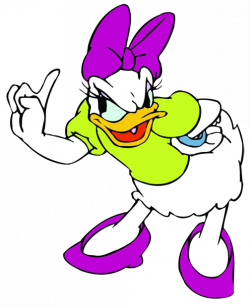 daisy duck art | Daisy Angry | Donald Duck and Family | Pinterest ...