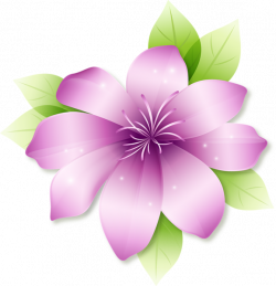 Large Pink Flower Clipart | Flowers | Pinterest | Flower clipart ...