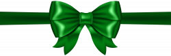 Green Bow PNG Clip Art | Gallery Yopriceville - High ...