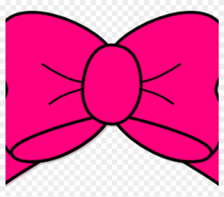 Pink Bow Clipart Hot Pink Bow Clip Art At Clker Vector - Red ...