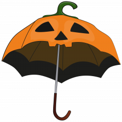 Halloween Pumpkin Umbrella PNG Clip Art Image | Gallery ...