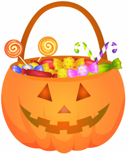 Halloween Pumpkin Basket PNG Clip Art Image | Gallery Yopriceville ...