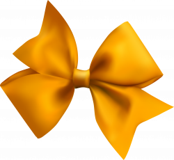 Ribbon Bow tie - Hand drawn yellow ribbon bow tie 3001*2769 ...