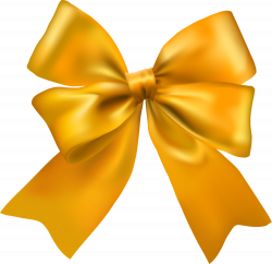 Yellow ribbon Clip art - Hand painted golden bow 2000*1938 ...