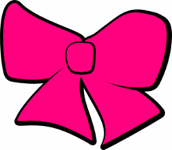 Hair Bow clip art | haleys 7th birthday | Pink fashion, Bow ...