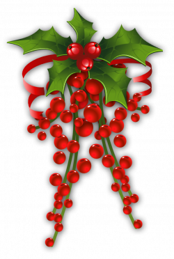 CHRISTMAS HOLLY * | CLIP ART - CHRISTMAS 3 - CLIPART | Pinterest ...