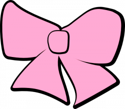 Hair Bow - Pink Clip Art at Clker.com - vector clip art online ...