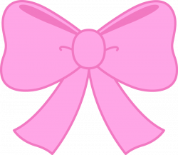 light pink bow clipart - OurClipart