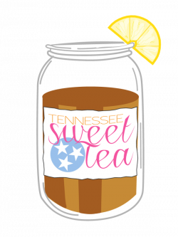 Sweet Tea Mason Jar Clip Art - Clipart Library •