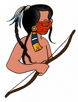 28+ Collection of Native American Warrior Clipart | High quality ...