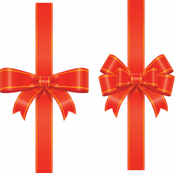 Gift Bow and Ribbon One | Isolated Stock Photo by noBACKS.com