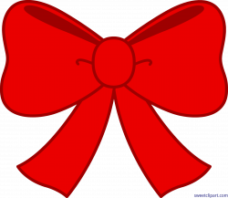 Cute Red Bow Clip Art - Sweet Clip Art