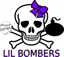 Little Bombers Softball Logo Clip Art at Clker.com - vector clip art ...