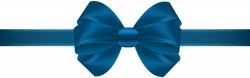 Bow Blue Transparent PNG Clip Art | Gallery Yopriceville - High ...