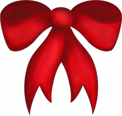 Christmas Bow Clip Art Free - Real Clipart And Vector Graphics •