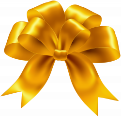 Yellow Bow Transparent PNG Image | Gallery Yopriceville - High ...