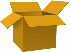 Clipart - box opened
