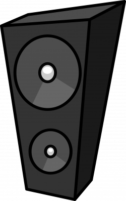 Clipart - Cartoon speaker 1