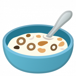 Bowl with spoon Icon | Noto Emoji Food Drink Iconset | Google