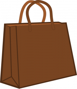 You can use this brown shopping bag clip art on your personal or ...