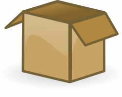 Clipart - open box