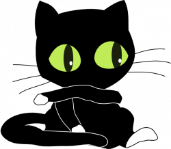 Antontw Blackcat With White Sockets Clip Art at Clker.com - vector ...