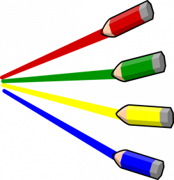 Color Pencil Stripes Small Pencils Clip Art at Clker.com - vector ...