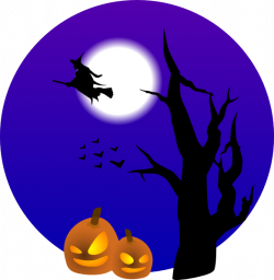 Halloween Scene Clip Art at Clker.com - vector clip art online ...