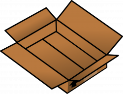 Clipart - Cardbard box