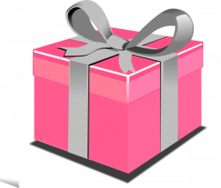 Pink Present Box Clip Art at Clker.com - vector clip art online ...