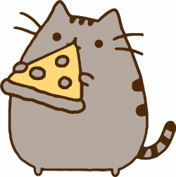 Pizza Pizza Pusheen Eating Cat - cats clipart 2204*2224 transprent ...