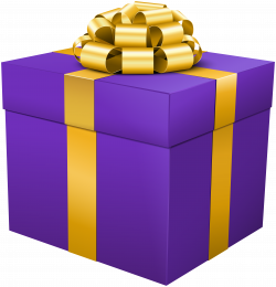Purple Gift Box PNG Clip Art Image | Gallery Yopriceville - High ...