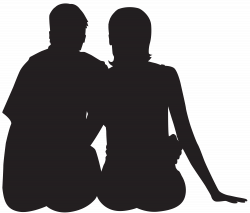 Couples Silhouette Clip Art at GetDrawings.com | Free for personal ...