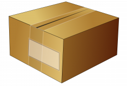 Clipart - Simple cardboard box