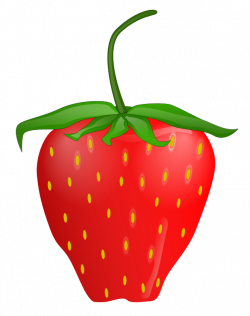 Strawberry Clipart | Recipes Vegetables Fruit Cherries Lemons Pears ...