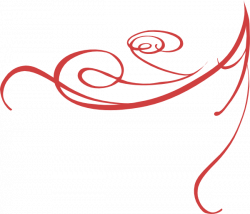 Red Decorative Swirl Clip Art at Clker.com - vector clip art online ...