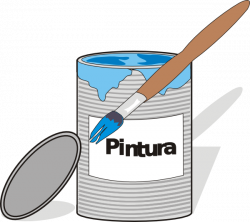 Aidiagre Paint Tin Can And Brush Clip Art at Clker.com - vector clip ...