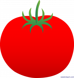 Red Tomato Clip Art - Sweet Clip Art