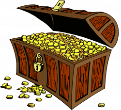 28+ Collection of Treasure Box Clipart Transparent | High quality ...